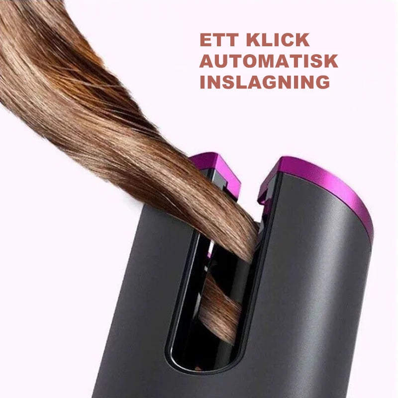 Automatic Curling Iron Cordless Ceramic Six Heat Settings
