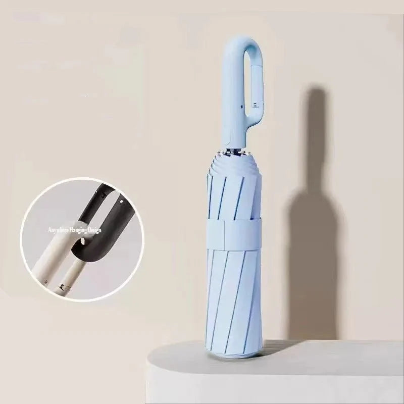 Automatic Umbrella Wind-Resistant Compact Lightweight