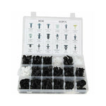 Automotive Fastener Kit 415-Piece Nylon Rivets & Tools