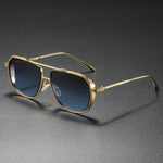 Aviator Sunglasses Gradient Lenses UV400 Protection Lightweight Frame