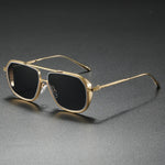 Aviator Sunglasses Gradient Lenses UV400 Protection Lightweight Frame