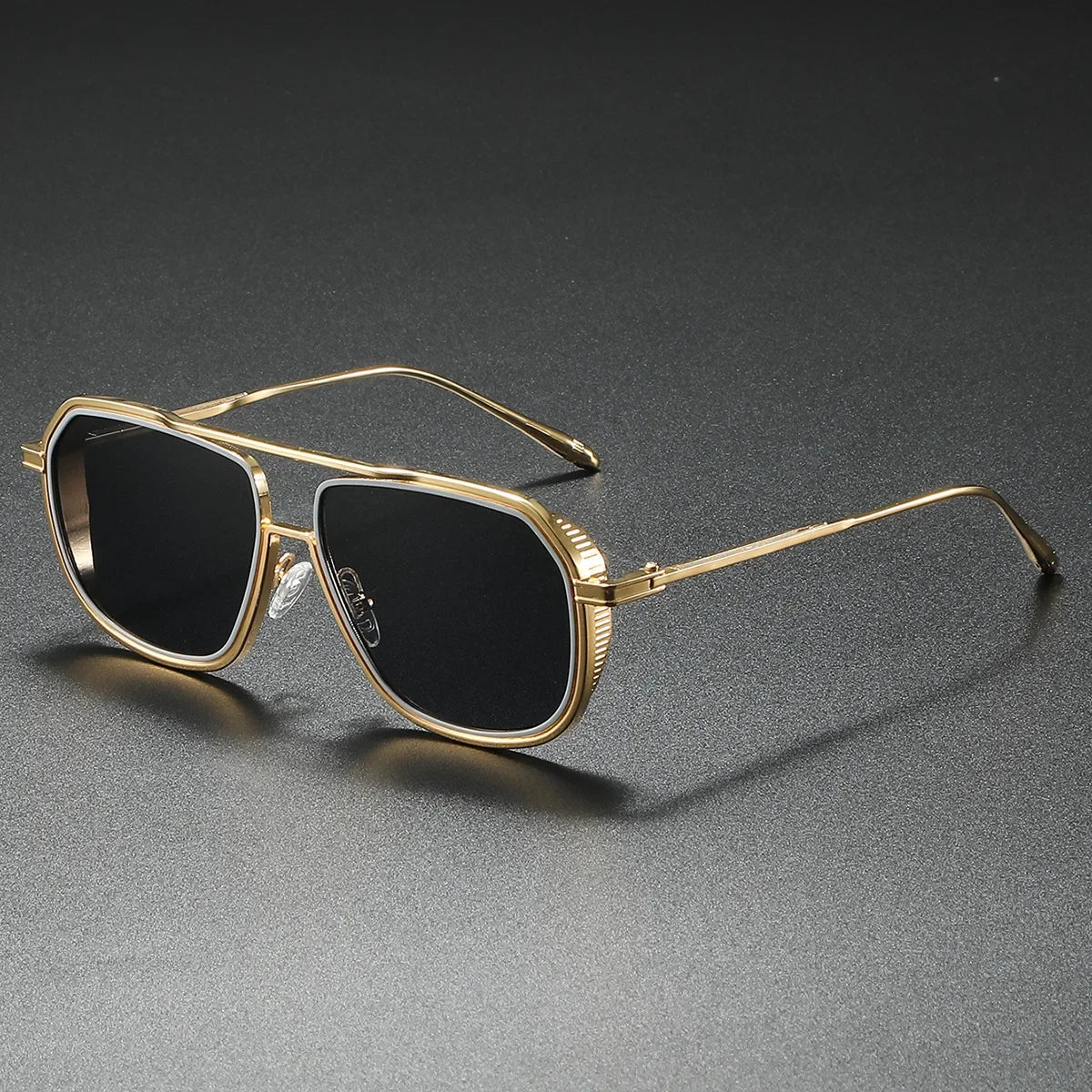 Aviator Sunglasses Gradient Lenses UV400 Protection Lightweight Frame