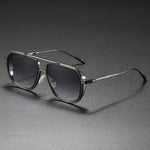 Aviator Sunglasses Gradient Lenses UV400 Protection Lightweight Frame