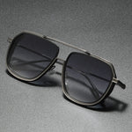 Aviator Sunglasses Gradient Lenses UV400 Protection Lightweight Frame