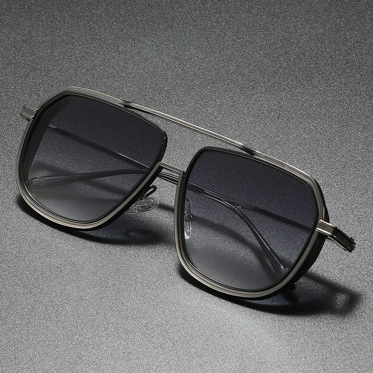 Aviator Sunglasses Gradient Lenses UV400 Protection Lightweight Frame