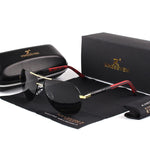 Aviator Sunglasses Polarized Lenses UV400 Protection Adjustable Fit