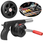 BBQ Blower Hand-Crank Portable & Lightweight