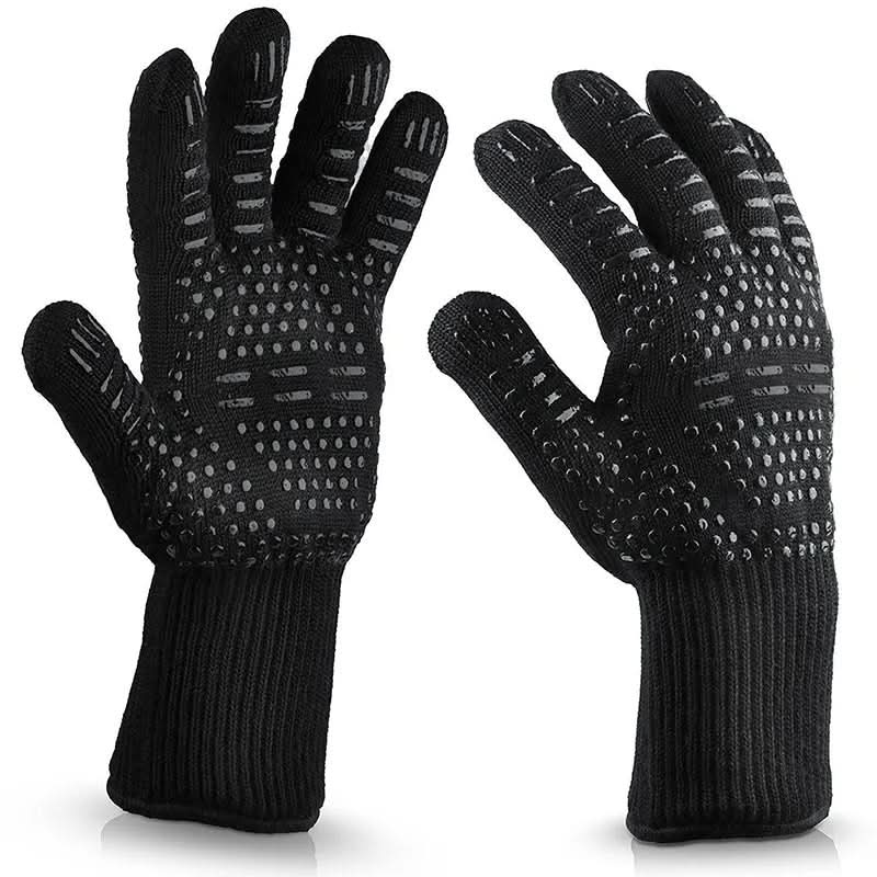 BBQ Gloves Aramid Heat-Resistant Non-Slip Grip
