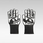 BBQ Gloves Heat-Resistant Non-Slip Grip Extended Cuffs