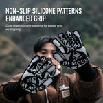 BBQ Gloves Heat-Resistant Non-Slip Grip Extended Cuffs