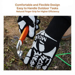 BBQ Gloves Heat-Resistant Non-Slip Grip Extended Cuffs
