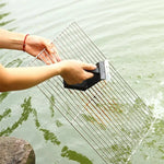 BBQ Grill Brush 3-In-1 Scraper Brass Bristles Anti-Slip Handle