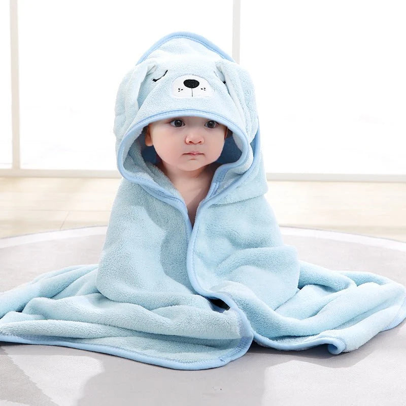 Baby Bath Towel Hooded Cotton Absorbent