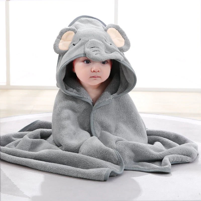 Baby Bath Towel Hooded Cotton Absorbent