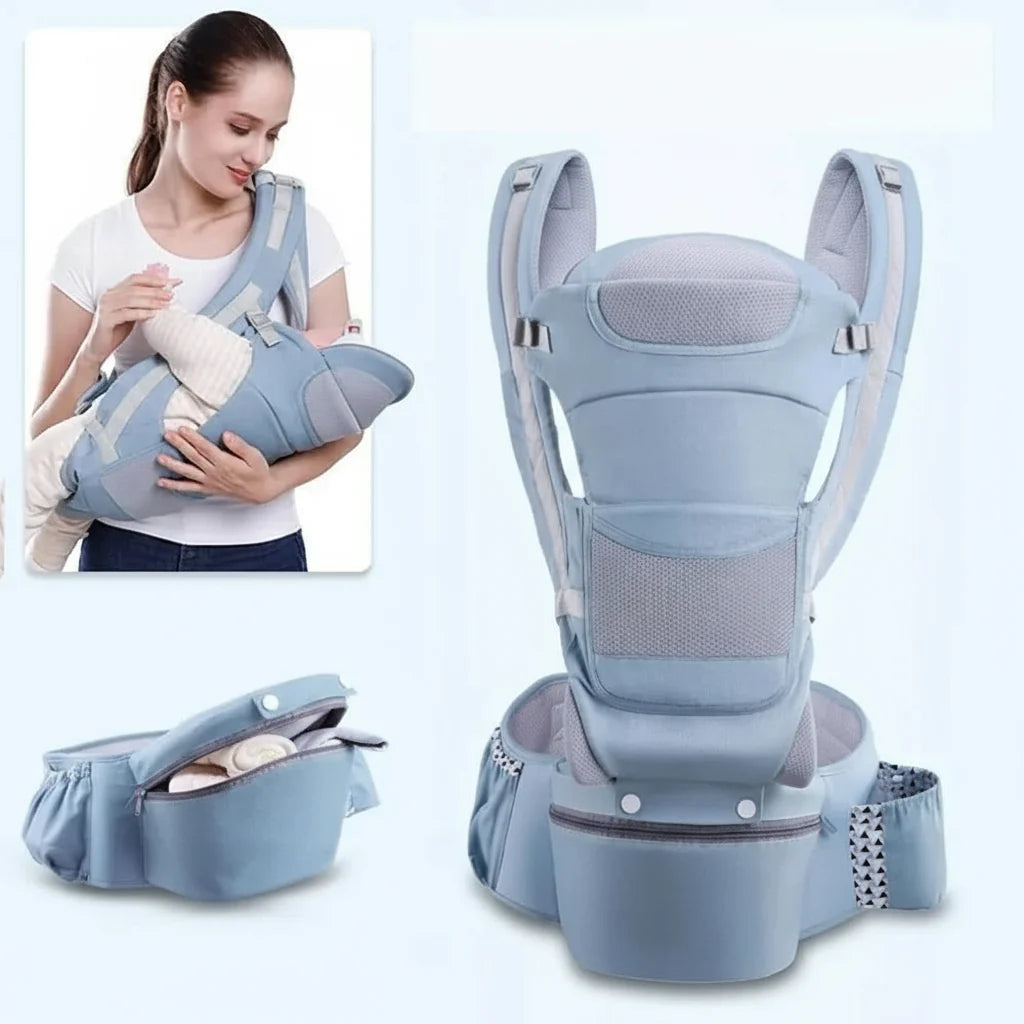 Baby Carrier Ergonomic Adjustable Cotton Machine Washable