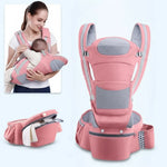 Baby Carrier Ergonomic Adjustable Cotton Machine Washable