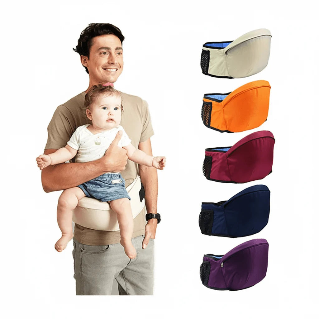Baby Carrier Ergonomic Breathable Adjustable Up to 44 Lb