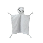 Baby Comfort Blanket Animal Head Lightweight Breathable Muslin Washable