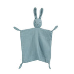 Baby Comfort Blanket Animal Head Lightweight Breathable Muslin Washable