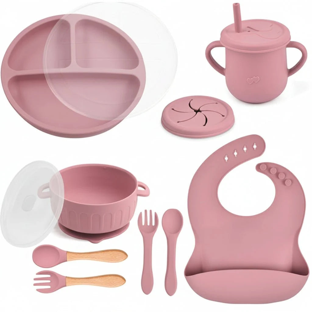 Baby Feeding Plate Soft Silicone Ergonomic Design