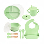 Baby Feeding Plate Soft Silicone Ergonomic Design