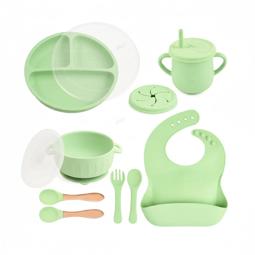Baby Feeding Plate Soft Silicone Ergonomic Design