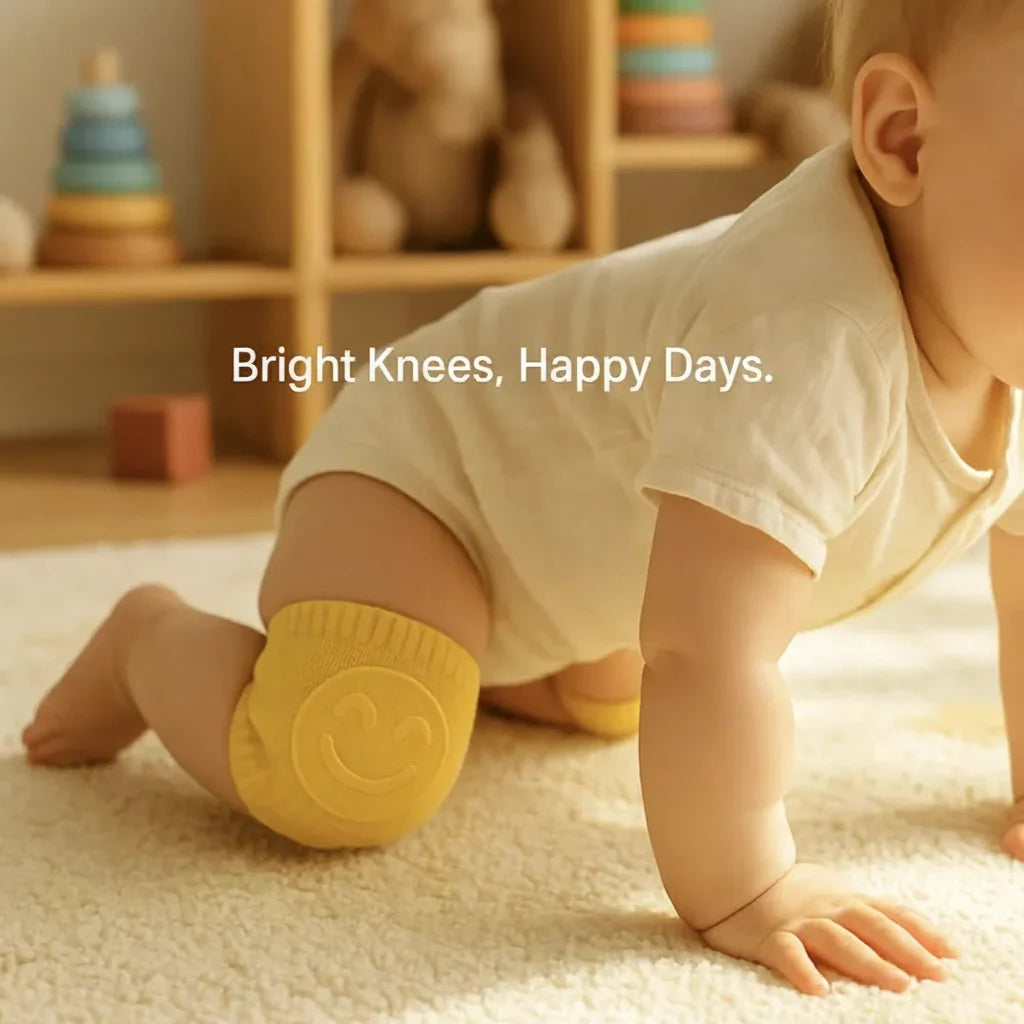 Baby Knee Pads Cushioned Non-Slip Silicone Grip