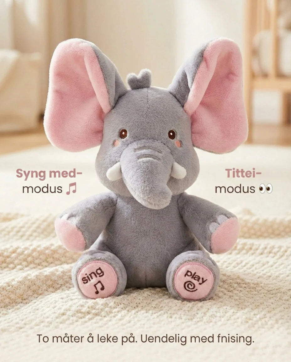 Baby Plush Toy Interactive Peekaboo Soothing Melodies