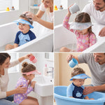 Baby Shampoo Rinse Visor Adjustable Fit Eye & Ear Protection