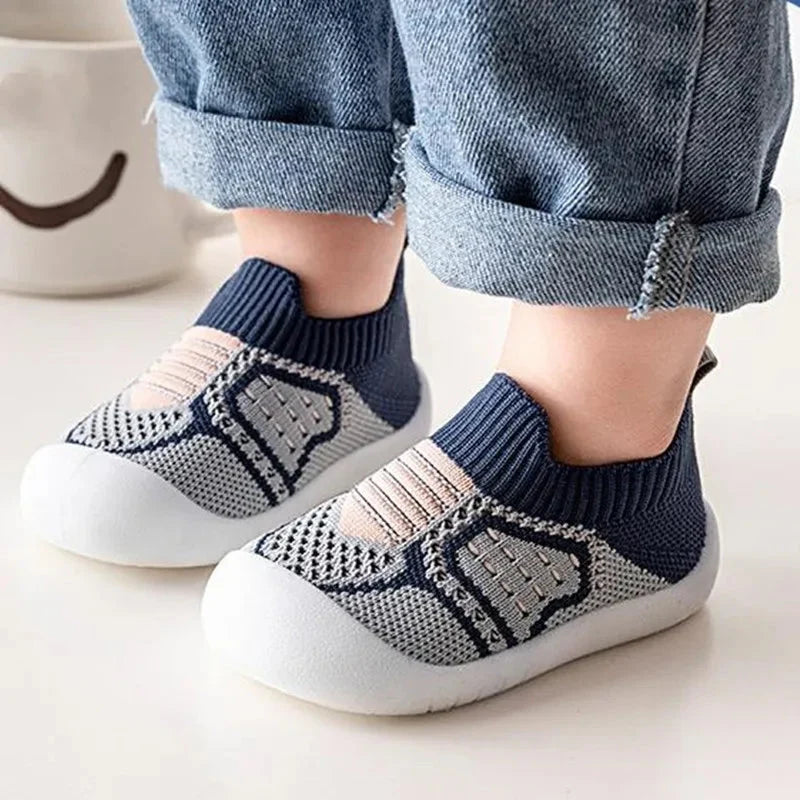 Baby Shoes Breathable Mesh Non-Slip Flexible Soles