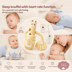 Baby Sleep Plush Toy Rhythmic Tapping USB Rechargeable 3 Modes