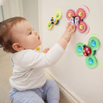 Baby Spinner Toy BPA-Free Sensory 3-Piece Set