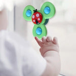 Baby Spinner Toy BPA-Free Sensory 3-Piece Set