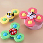 Baby Spinner Toy BPA-Free Sensory 3-Piece Set