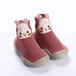 Baby & Toddler Soft-Sole Sock Shoes Slip-On Textured Sole