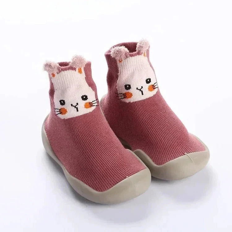 Baby & Toddler Soft-Sole Socks Slip-On Flexible Non-Slip