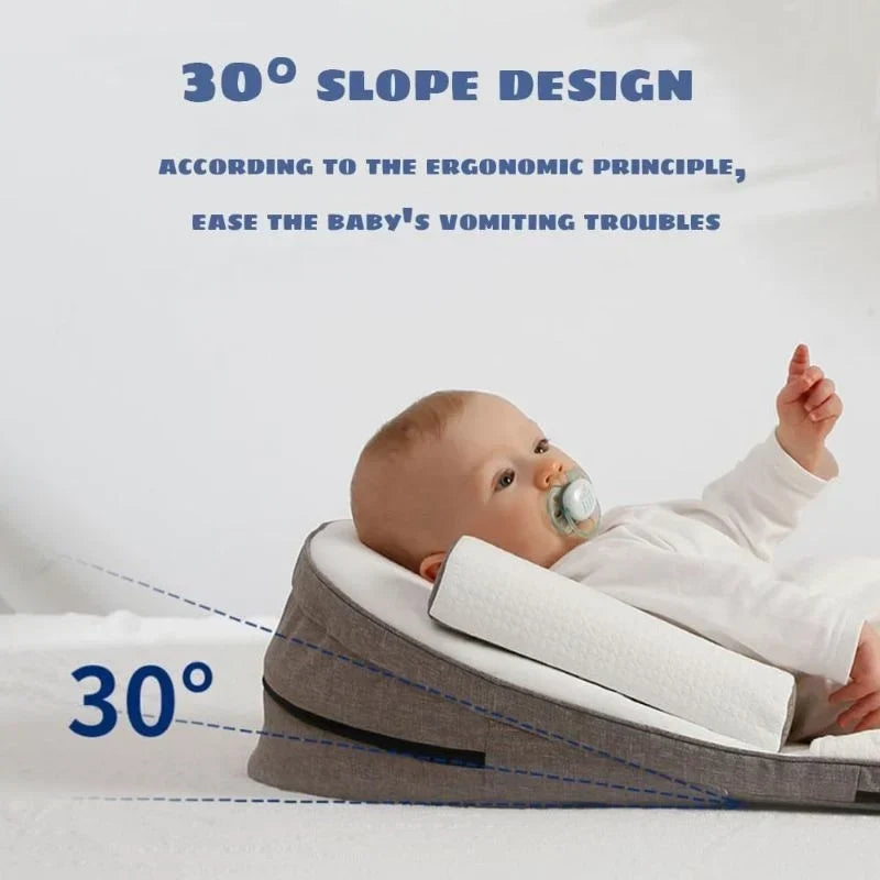 Baby Wedge Pillow Memory Foam Removable Washable Cover