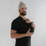 Babywearing T-Shirt Built-In Baby Pouch Stretchy Cotton