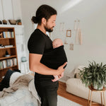 Babywearing T-Shirt Built-In Baby Pouch Stretchy Cotton