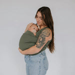 Babywearing T-Shirt Built-In Baby Pouch Stretchy Cotton
