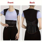 Back Brace Magnetic Infrared Heat Adjustable Lumbar Support