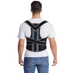 Back Brace Posture Corrector Breathable Mesh Adjustable Straps