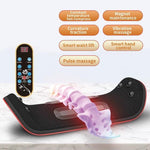 Back Massager Adjustable Pulse & Vibration Remote Control Heating