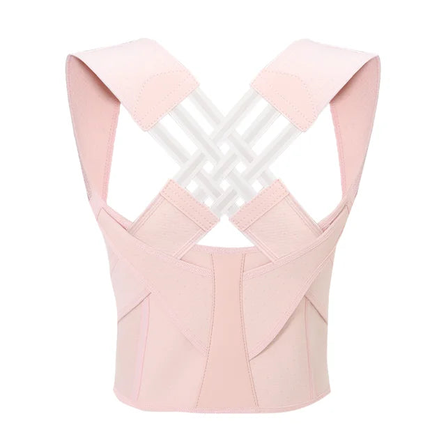 Back Posture Corrector Adjustable Stretch Straps Discreet Fit