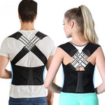 Back Posture Corrector Adjustable Stretch Straps Discreet Fit