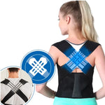 Back Posture Corrector Adjustable Stretch Straps Discreet Fit