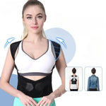 Back Posture Corrector Adjustable Stretch Straps Discreet Fit