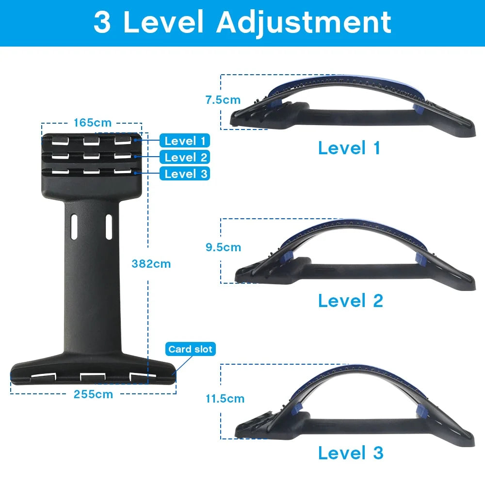 Back Stretcher Ergonomic Decompression & Acupressure