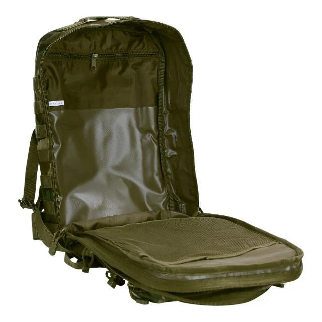 Backpack 25 L Lightweight Padded Straps & MOLLE