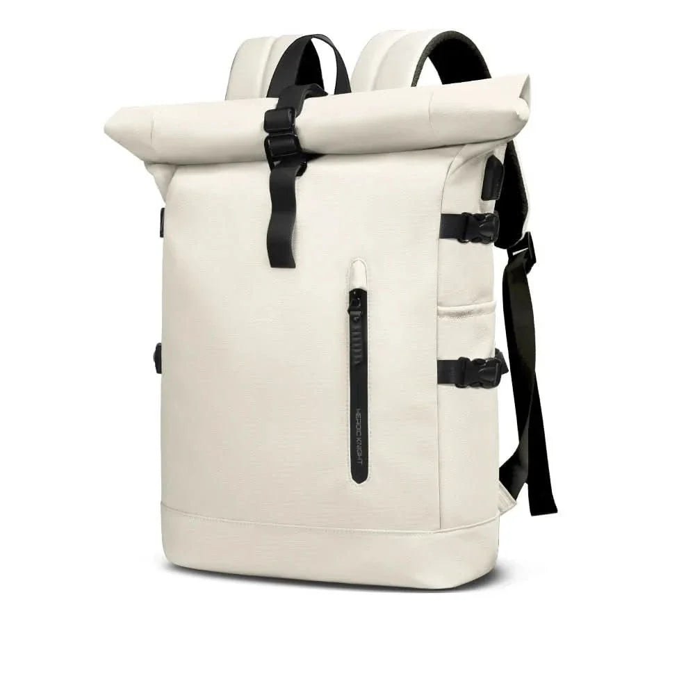 Backpack Expandable Rolltop 15.6-Inch Laptop Compartment Water-Repellent